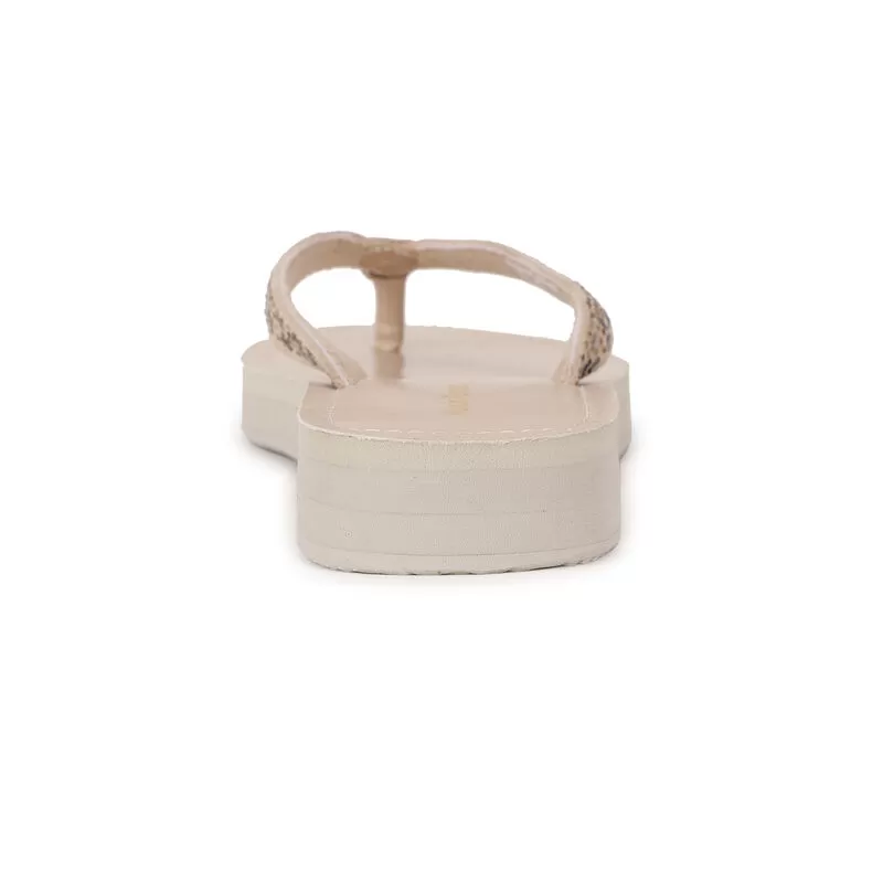 Hush Puppies Beige Chappal For Women 4 Hush Puppies Beige Chappal For Women - Image 4