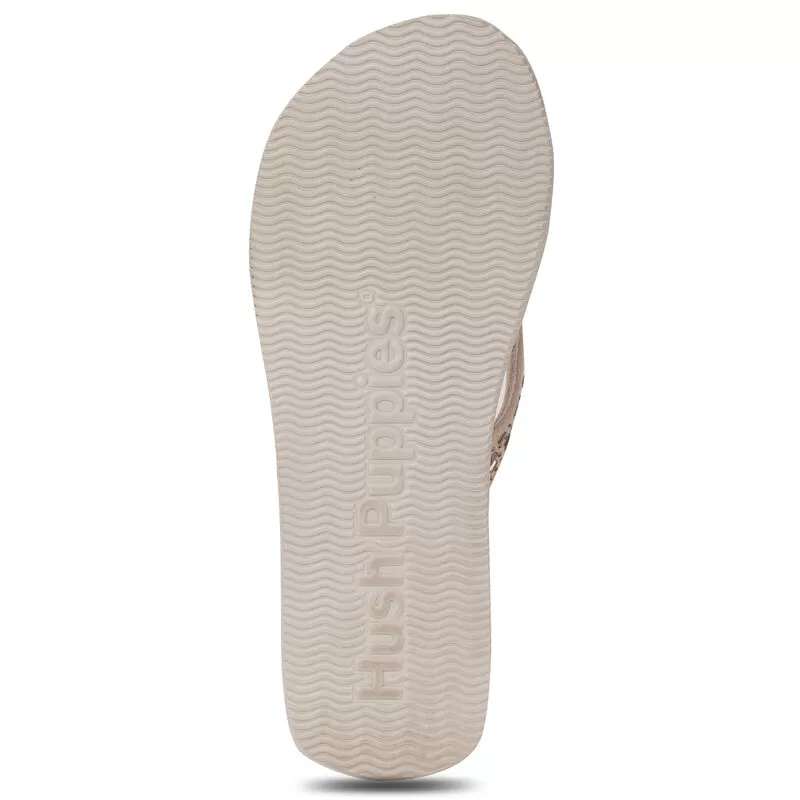 Hush Puppies Beige Chappal For Women 6 Hush Puppies Beige Chappal For Women - Image 6