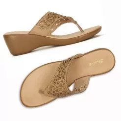 Bata Yellow Thong For Women -Shoes for me! 7718766 7