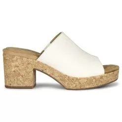 Hush Puppies Silver White Mule For Women