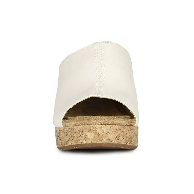 Hush Puppies Silver White Mule For Women 3 Hush Puppies Silver White Mule For Women - Image 3