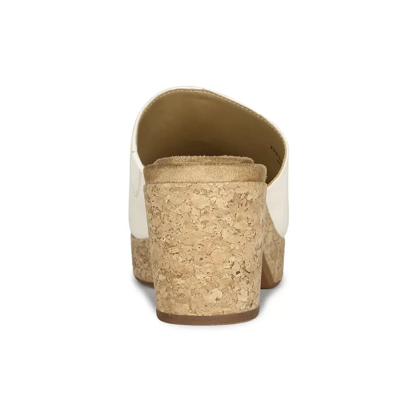 Hush Puppies Silver White Mule For Women 4 Hush Puppies Silver White Mule For Women - Image 4