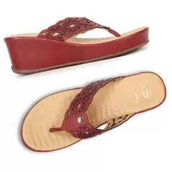 Scholl Red Thong For Women -Shoes for me! 7745201 7