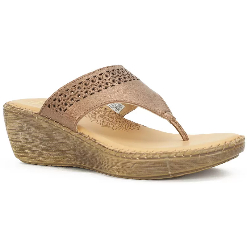 Scholl Copper Thong For Women 2 Scholl Copper Thong For Women - Image 2