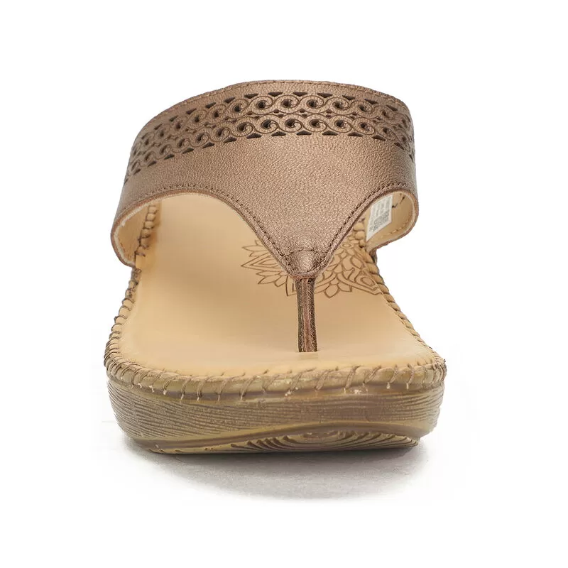 Scholl Copper Thong For Women 3 Scholl Copper Thong For Women - Image 3