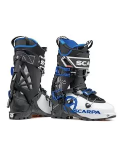 Scarpa Maestrale RS Alpine Touring Ski Boots -Shoes for me! SCA30070 Scarpa Maestrale RS Wht Bk Blu 7